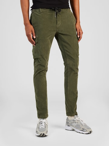 INDICODE JEANS Slimfit Chino 'Mallone' in Groen: voorkant
