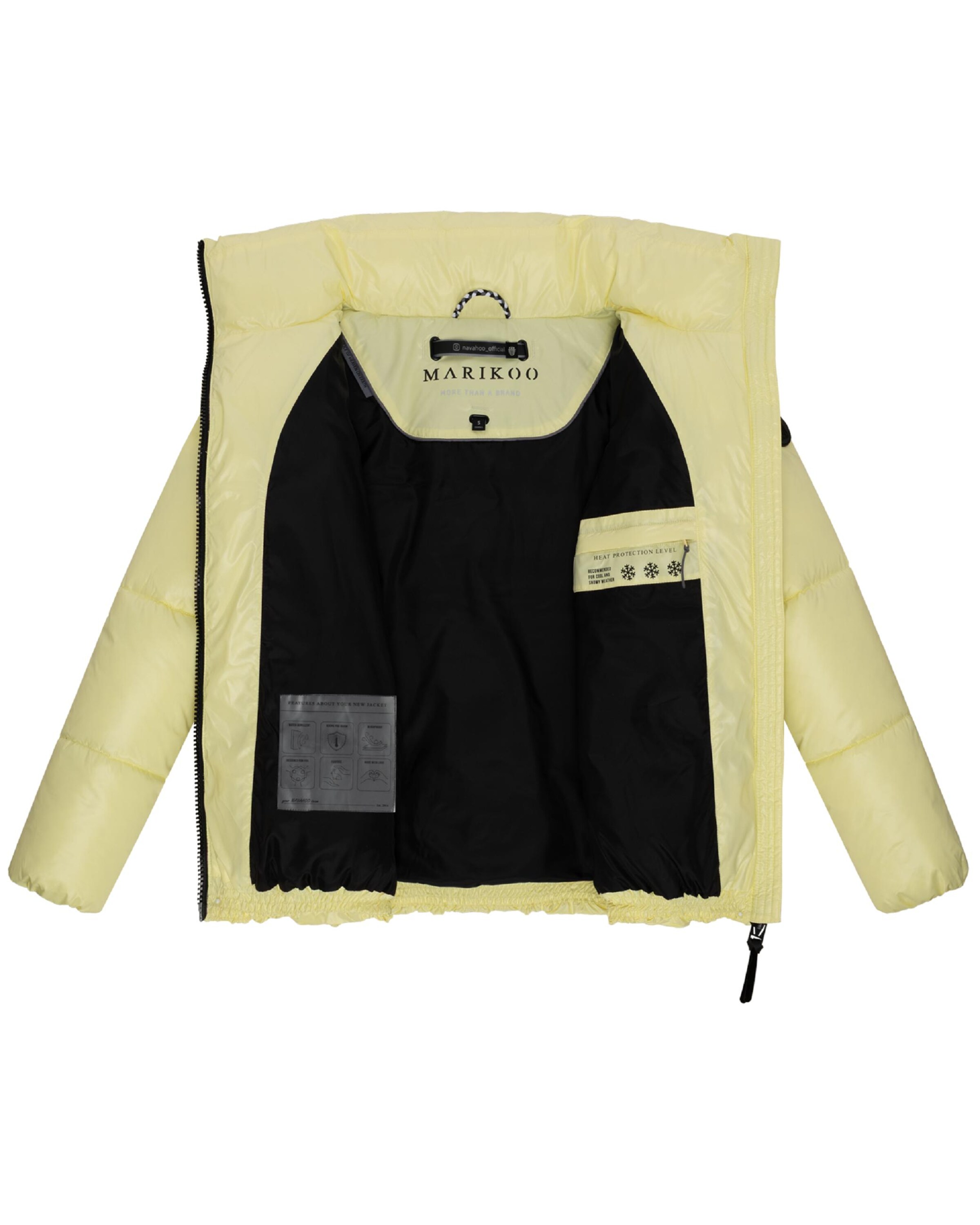 MARIKOO Vinterjacka 'Hazalee 16' i gul