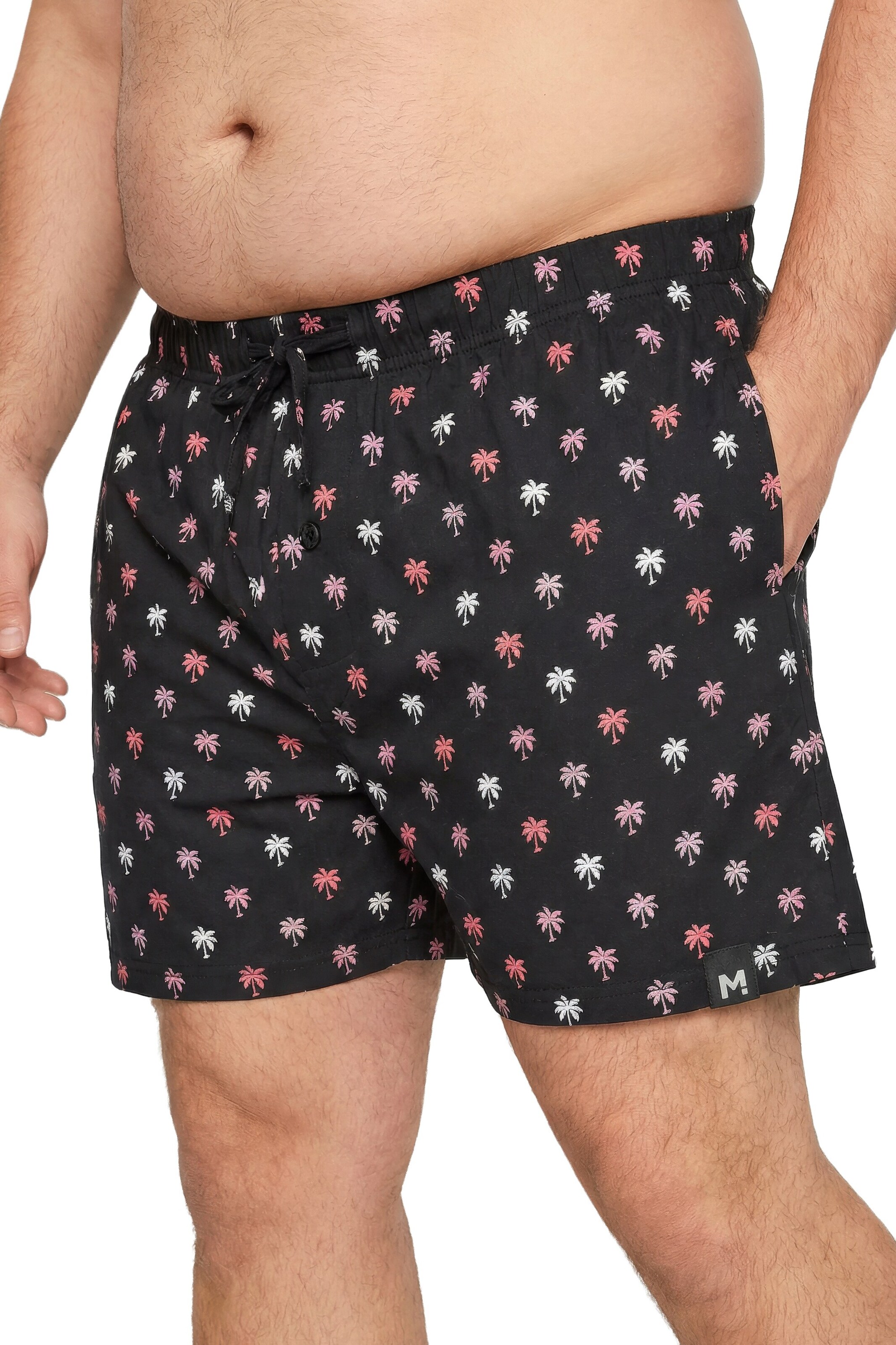 Men Plus Boxershorts in Gemengde kleuren: voorkant