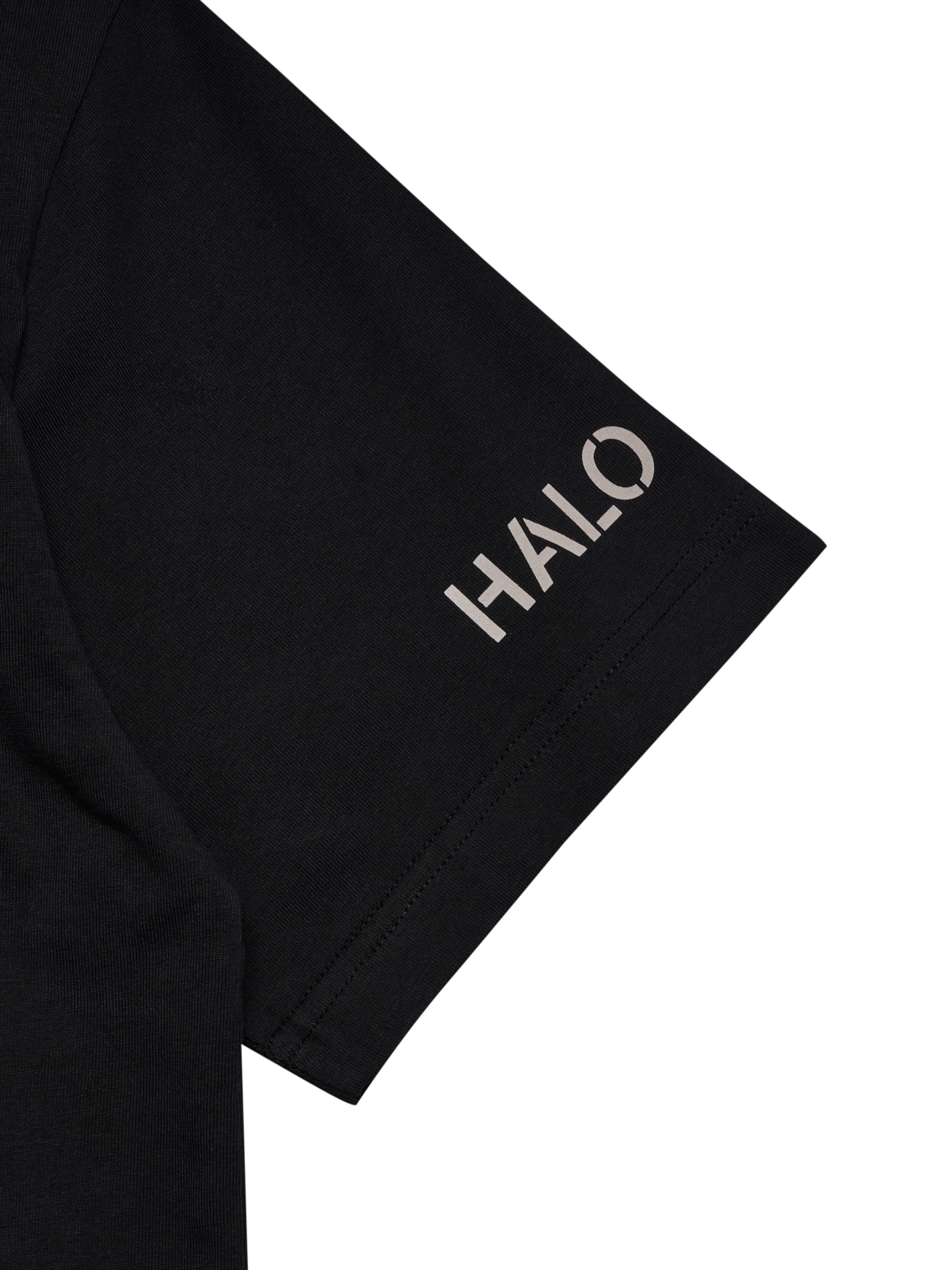 HALO T-Shirt in Schwarz