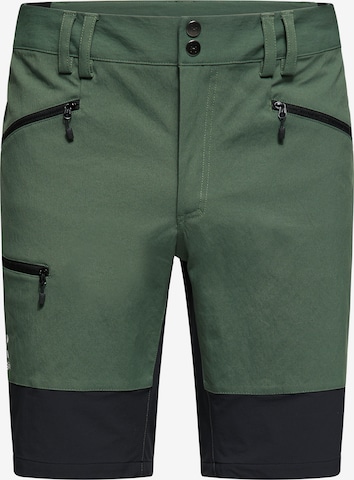 Haglöfs Regular Outdoor Pants in Green: front