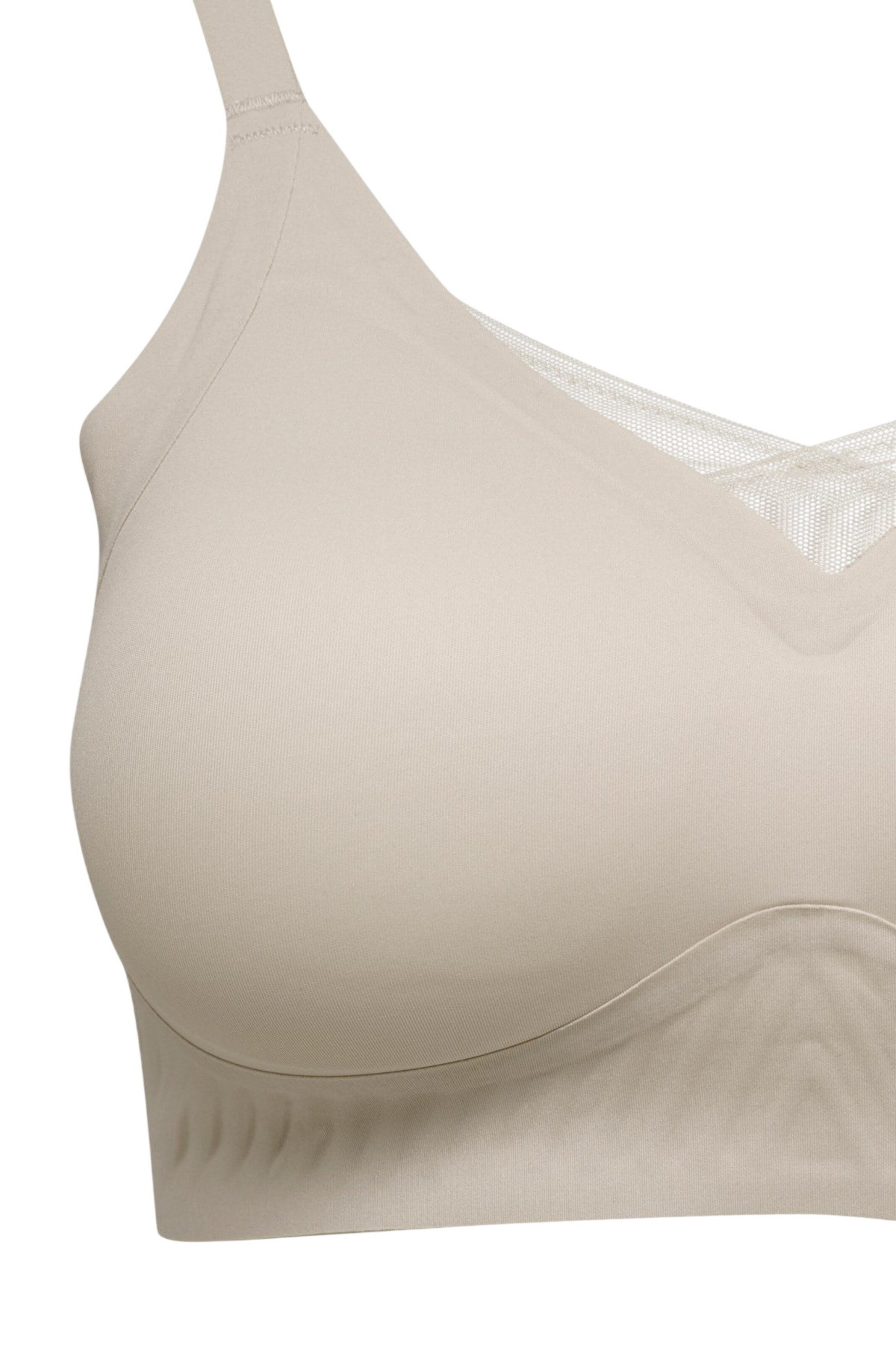 C&City Bralette Bra in Beige