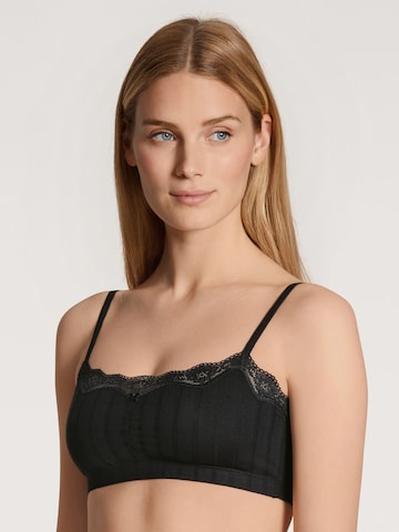 CALIDA Bralette Bra in Black: front