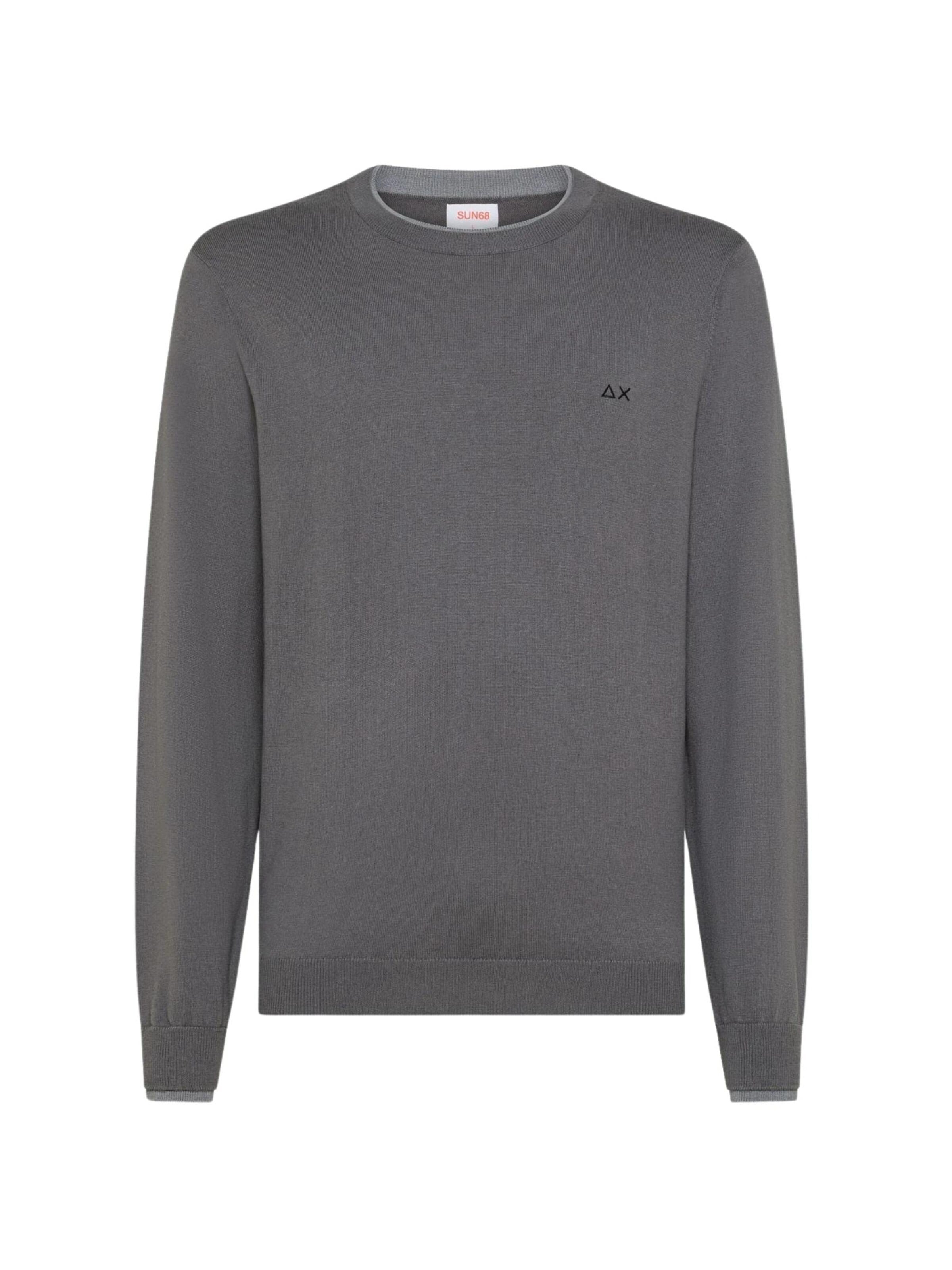 SUN68 Pullover 'K45141' i grå: forside