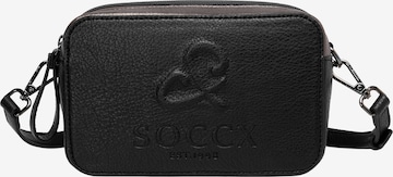 Soccx Crossbody Bag in Black: front