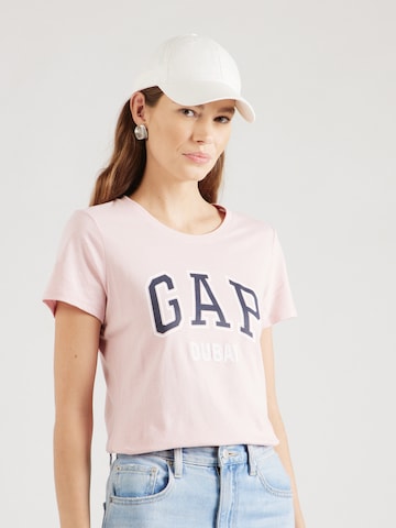 GAP Shirts 'DUBAI' i pink: forside