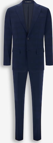 Boggi Milano Slim fit Suit in Blue: front