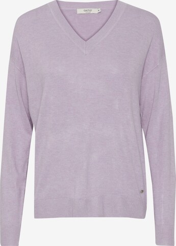 Oxmo Sweater in Purple: front