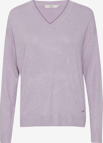 Oxmo Sweater in Purple: front