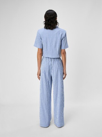 OBJECT Wide Leg Hose 'Maya' in Blau