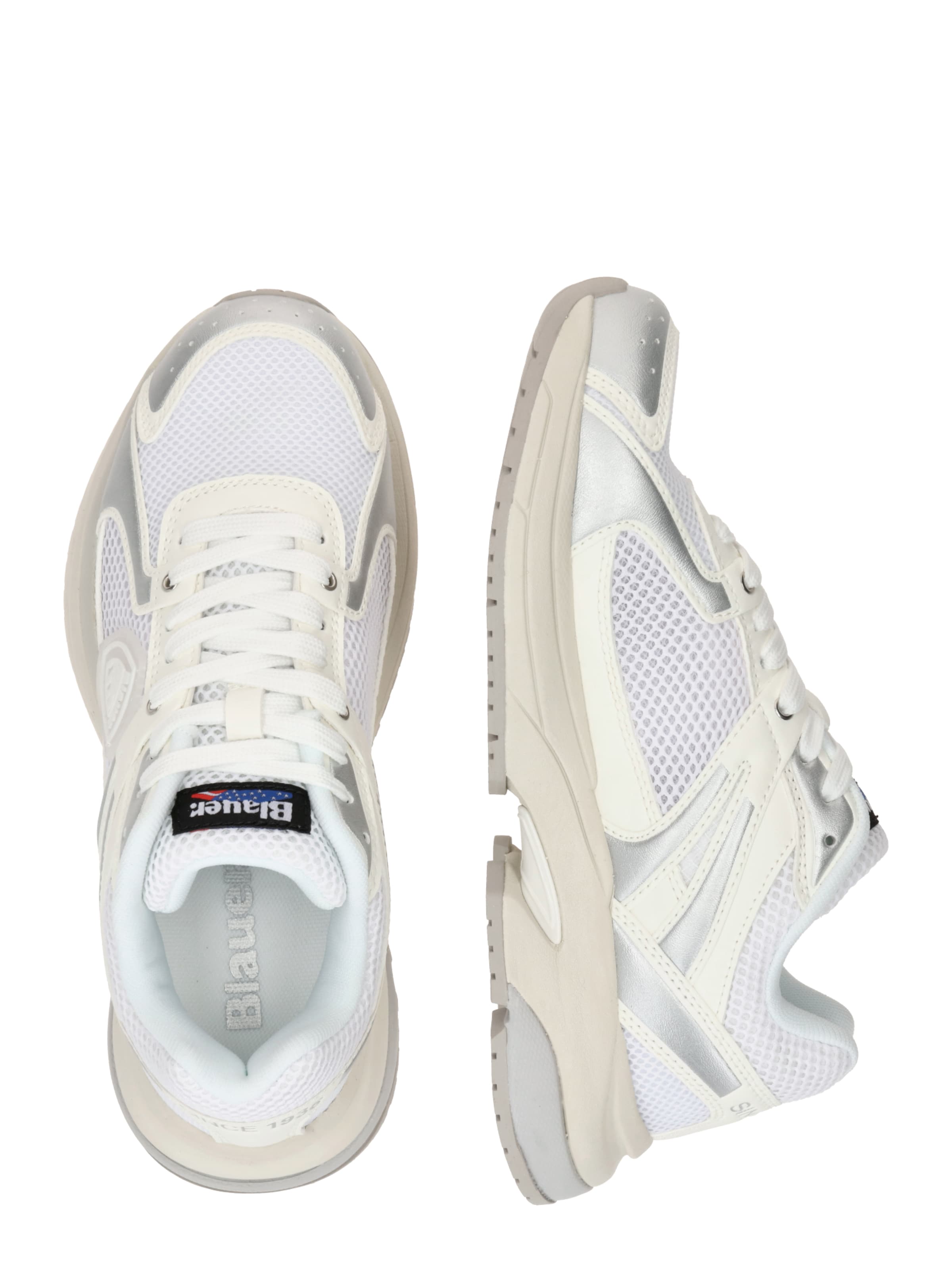 Blauer.USA Platform trainers in White