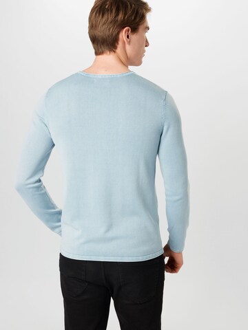 JACK & JONES Regular fit Sweater 'Leo' in Blue