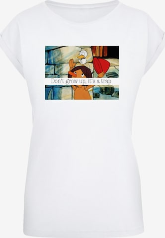 F4NT4STIC Shirt 'Heroes of Childhood Pinocchio' in Weiß: Vorderseite