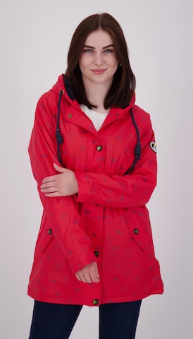 ankerglut Outdoor Jacket 'Friesennerz ANKERGLUTMEER' in Red: front