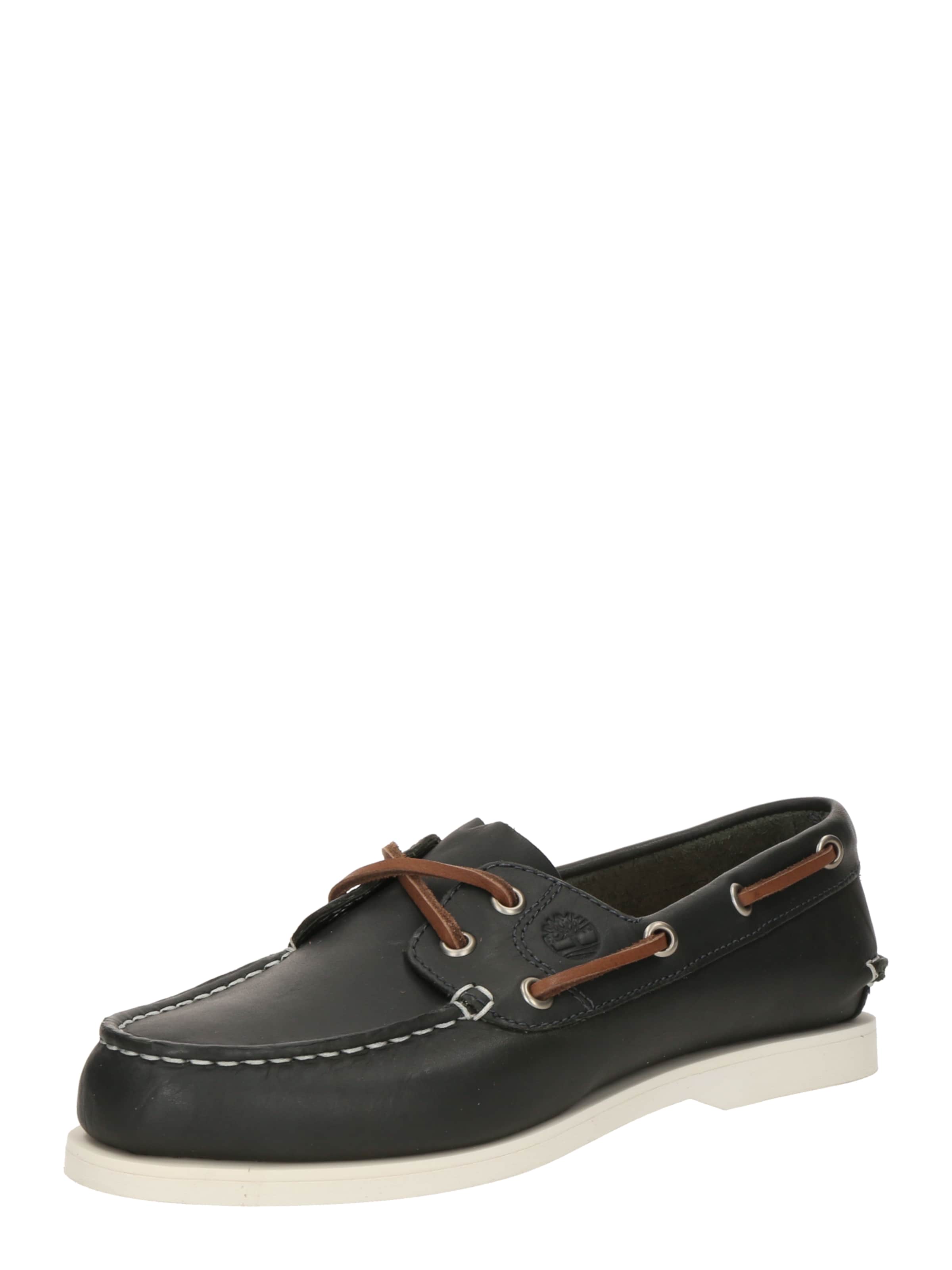 TIMBERLAND Moccasins in Black: front