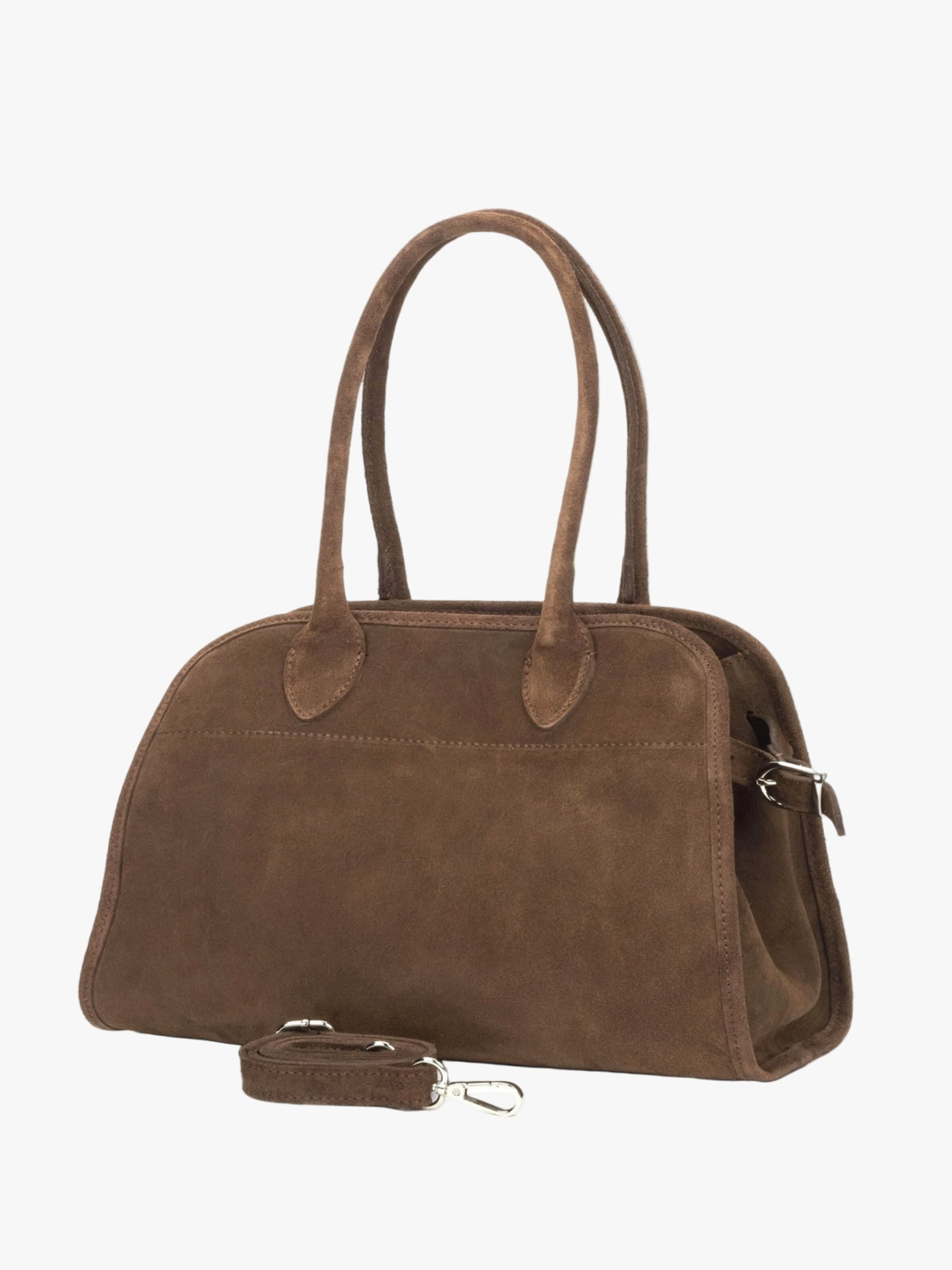 Estro Handbag '1306' in Brown: front