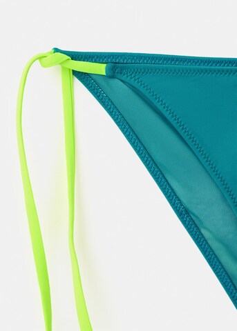 MANGO TEEN Triangel Bikini in Blau