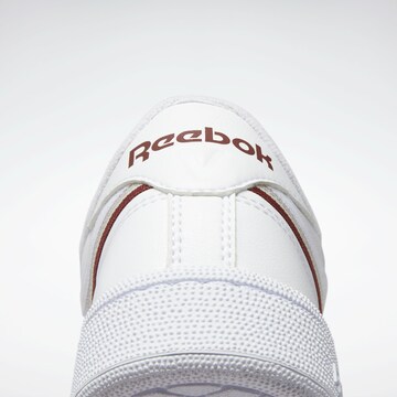 Baskets basses 'Club C 85 Vegan' Reebok en blanc