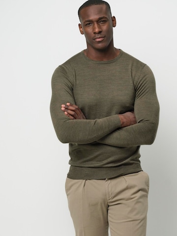 Profuomo Shirt in Groen: voorkant