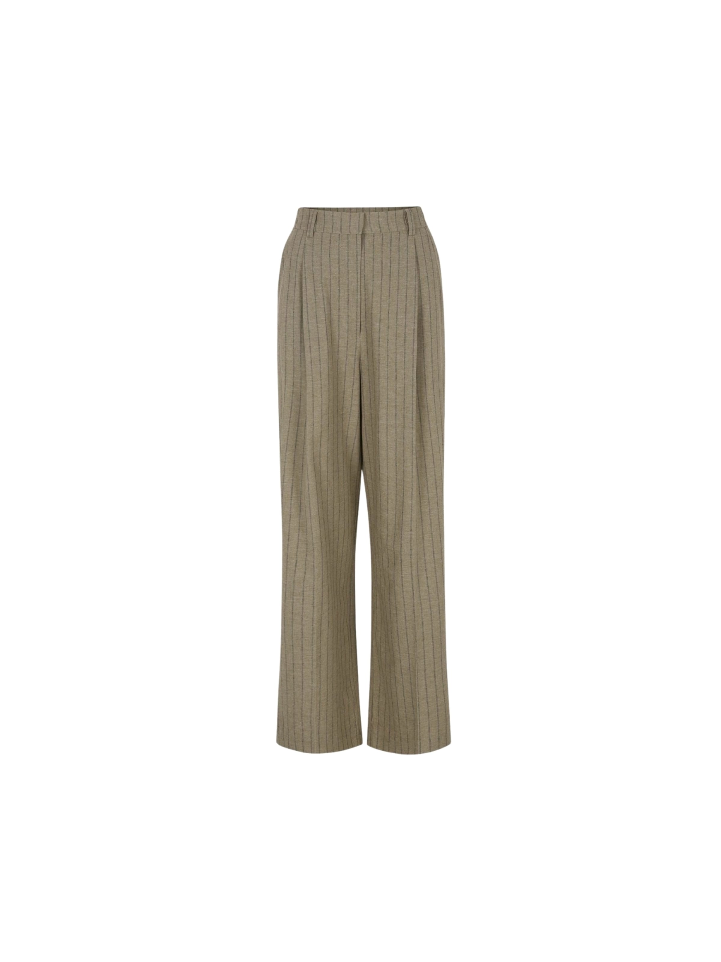 Soft Rebels Regular Trouser ' SRMarja ' in Beige: Vorderseite