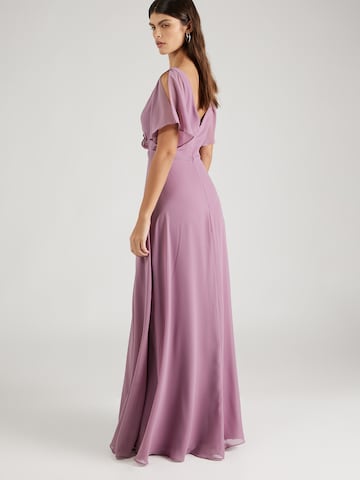 Robe de soirée STAR NIGHT en violet