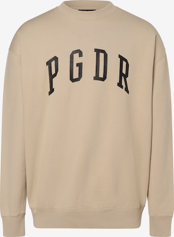 Sweat-shirt 'Layton' Pegador en beige : devant