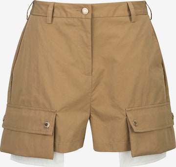 19V69 ITALIA Regular Shorts 'Caralina' in Beige: Vorderseite