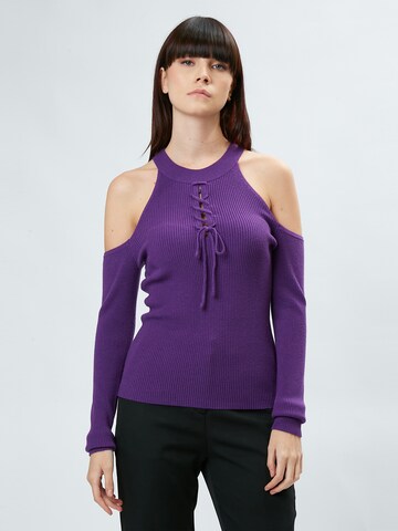 Influencer - Jersey en lila: frente
