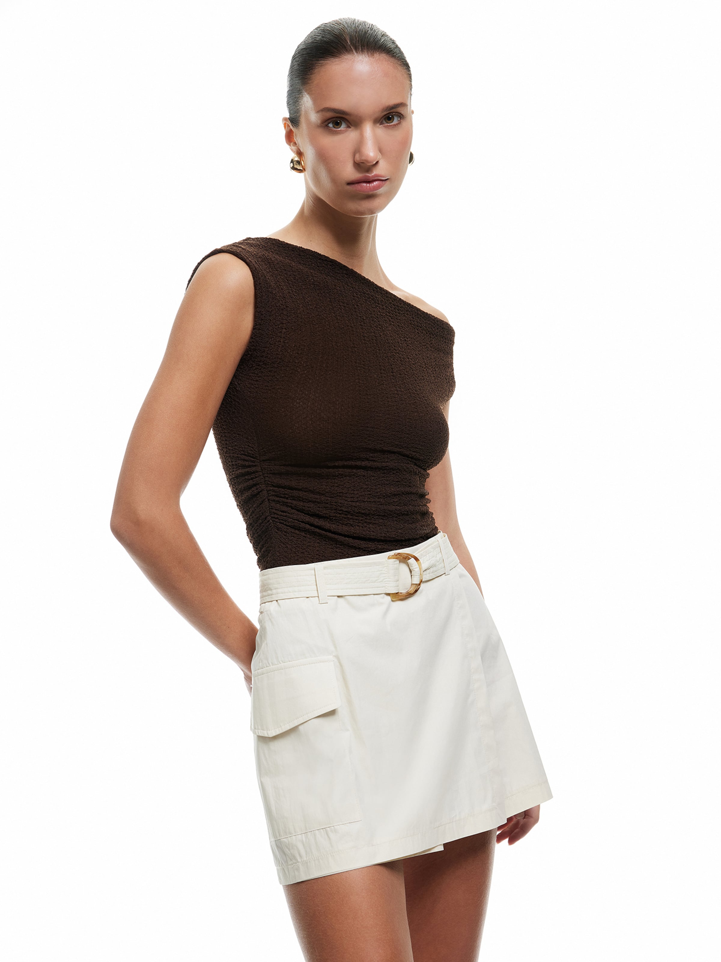 Koton Skirt in Beige: front