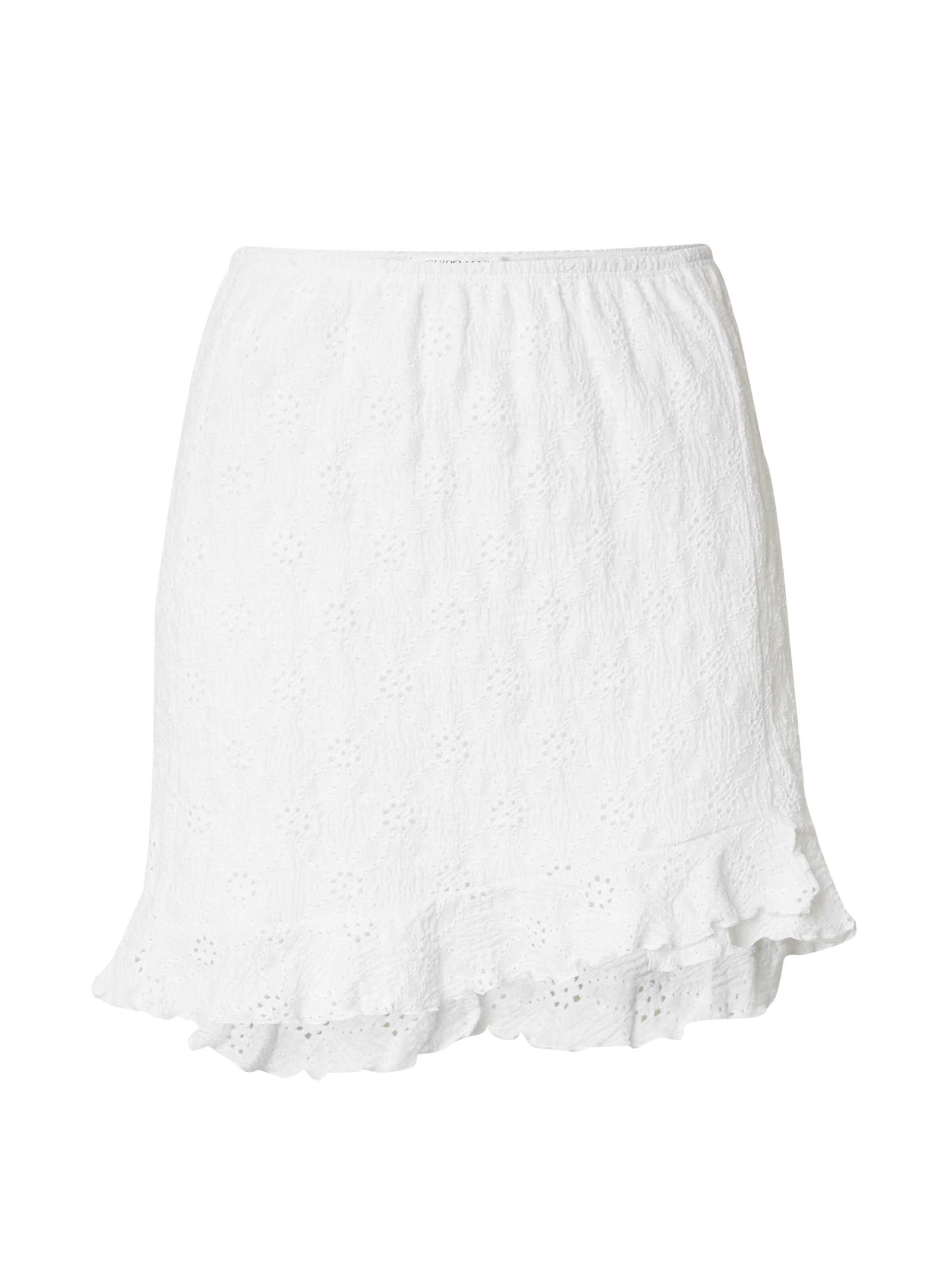 Guido Maria Kretschmer Women Rok 'Josy' in Wit: voorkant