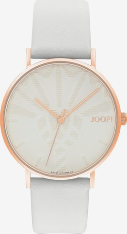 JOOP! Analog Watch in White: front