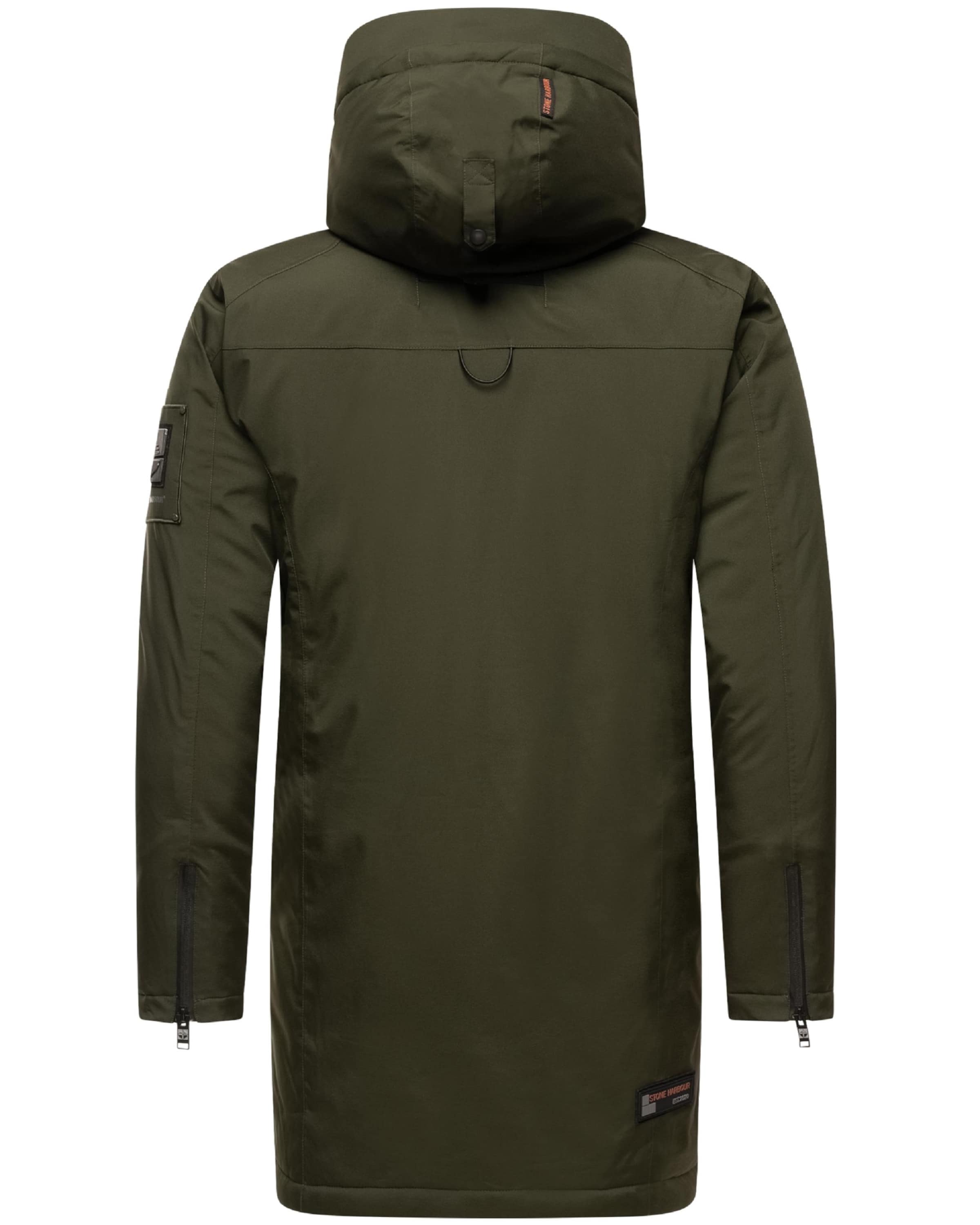 STONE HARBOUR Zimska jakna 'Ragaan' | zelena barva