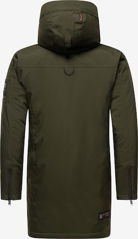 Parka d’hiver 'Ragaan' STONE HARBOUR en vert