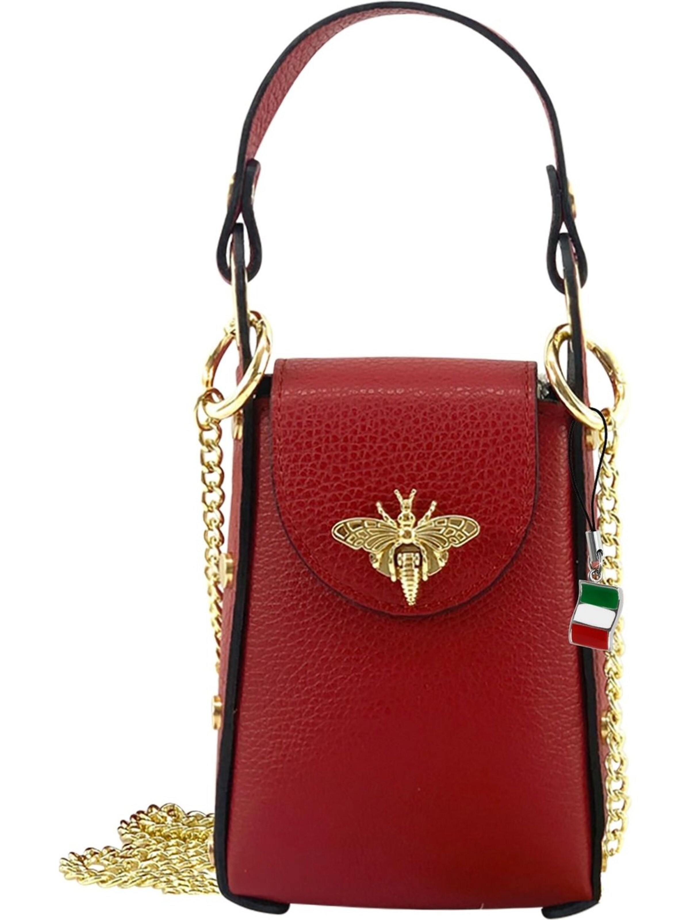 Florence Schoudertas in Rood: voorkant