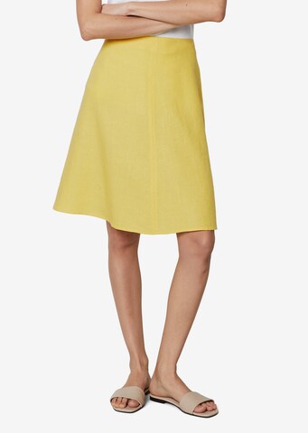 Marc O'Polo Skirt in Yellow: front
