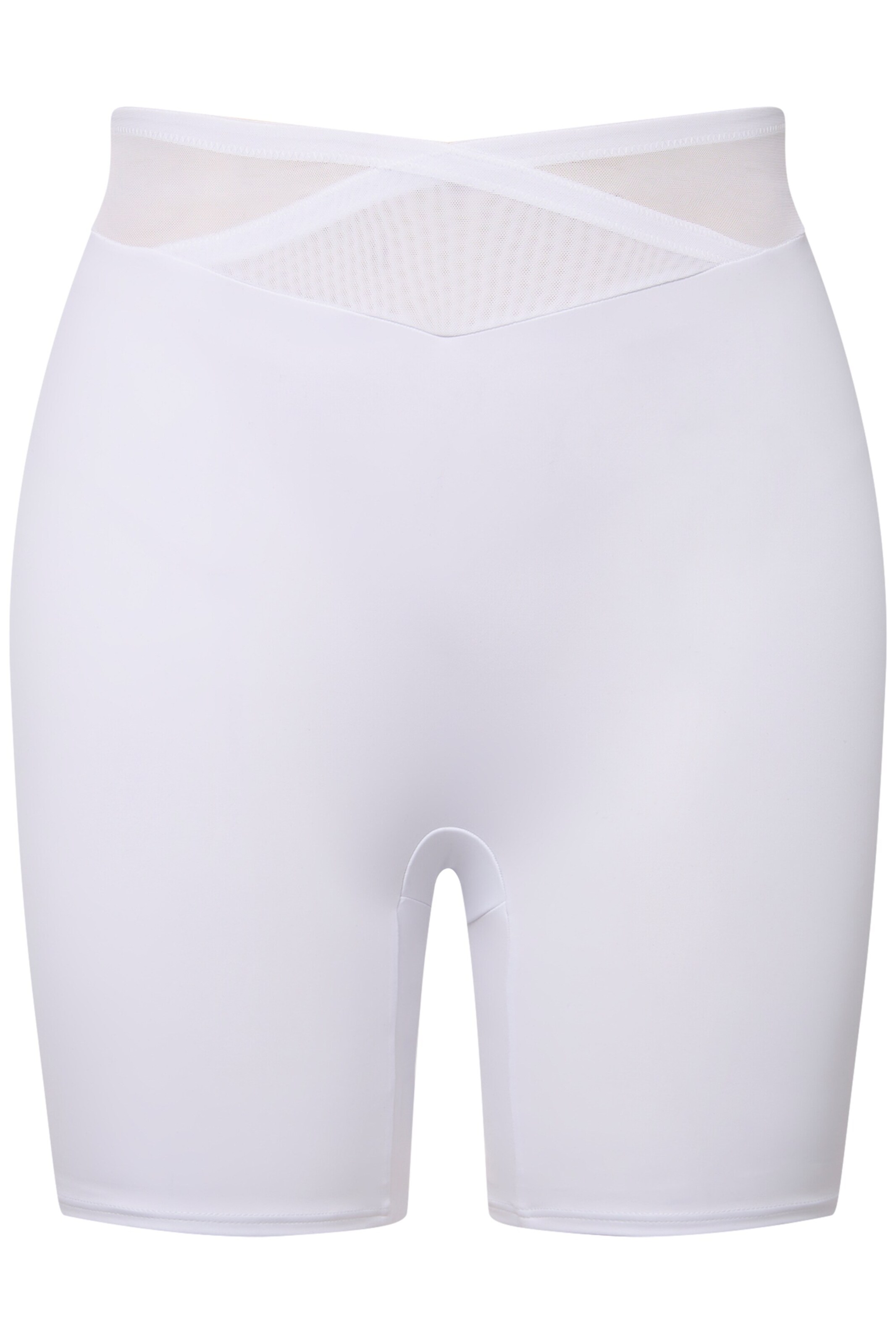 Ulla Popken Shapingbroek in Wit: voorkant