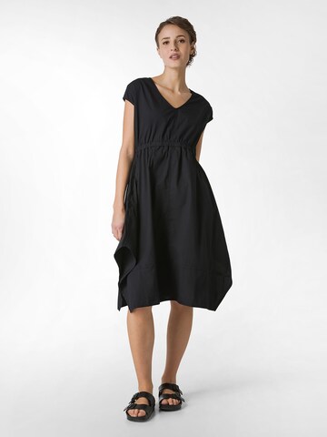 Robe DEHA en noir : devant
