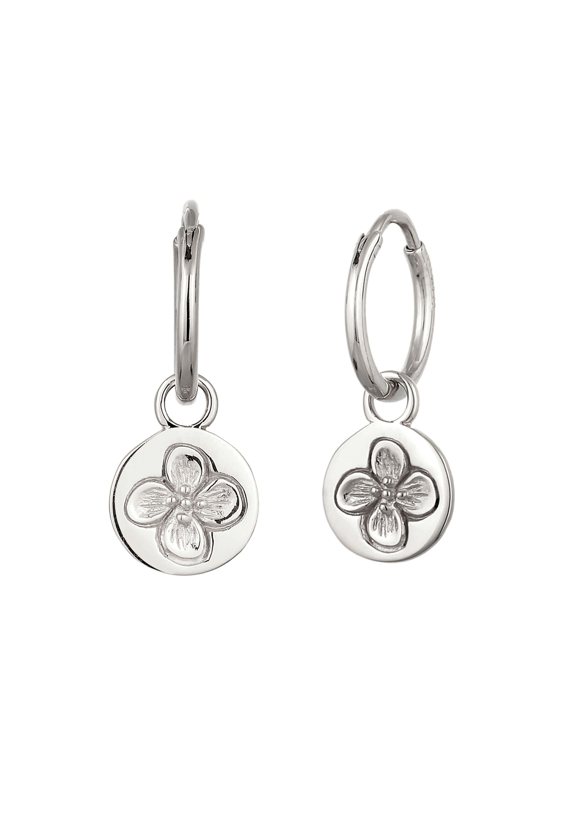ELLI Earrings in Silver: front