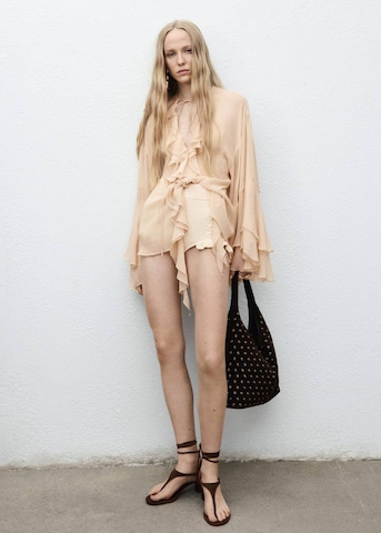 MANGO Blouse 'Lea' in Pink