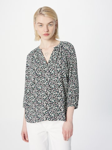 s.Oliver Blouse in Zwart: voorkant