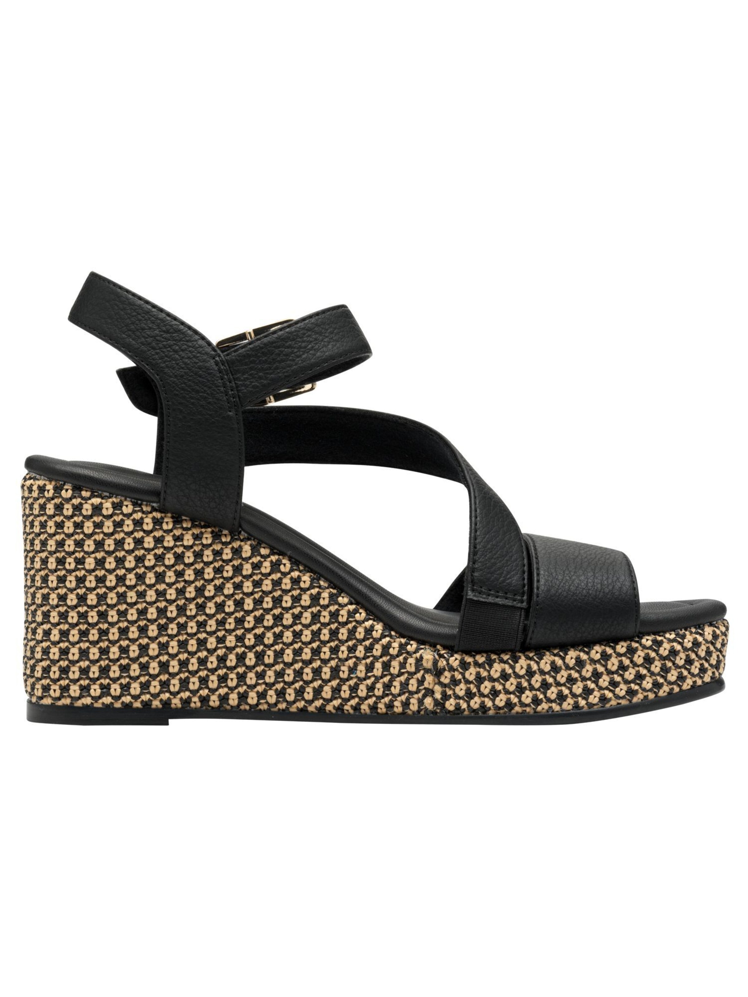 s.Oliver Sandale in Schwarz