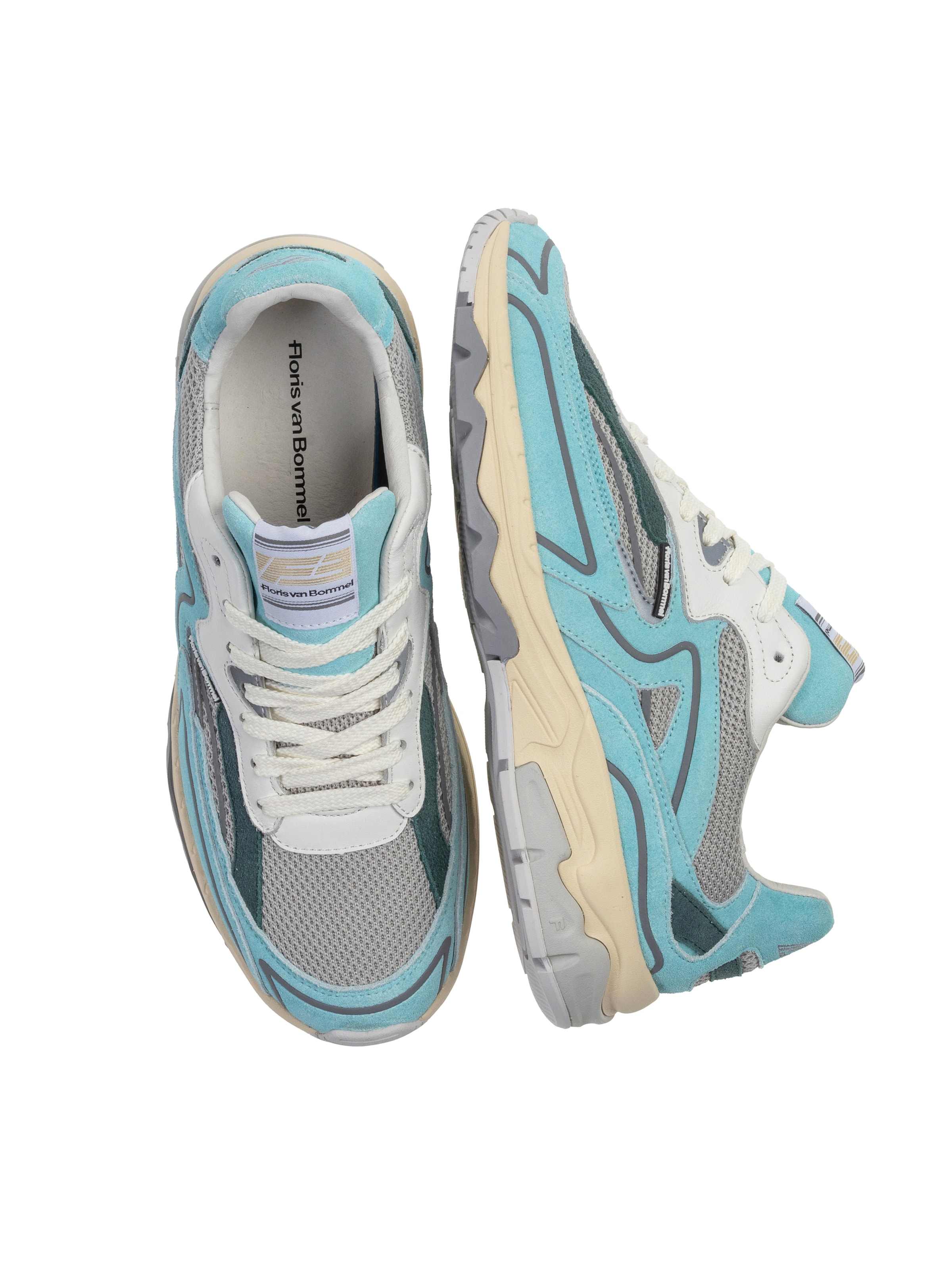 Floris van Bommel Sneaker 'De Rezer 02' in Blau