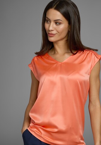HECHTER PARIS Bluse in Orange