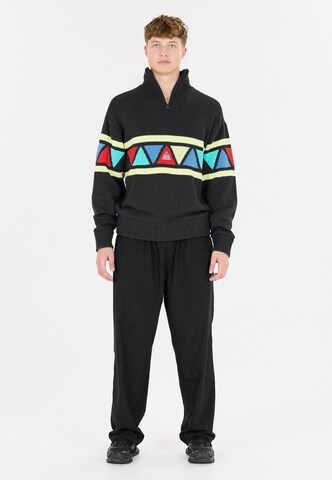 Pull-over 'The Windbreaker' SOS en noir