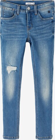 NAME IT Regular Jeans 'Theo' in Blauw: voorkant