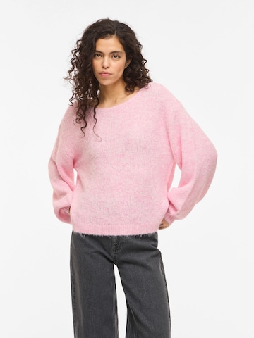 Pull-over 'VIMARLEY' VILA en rose : devant