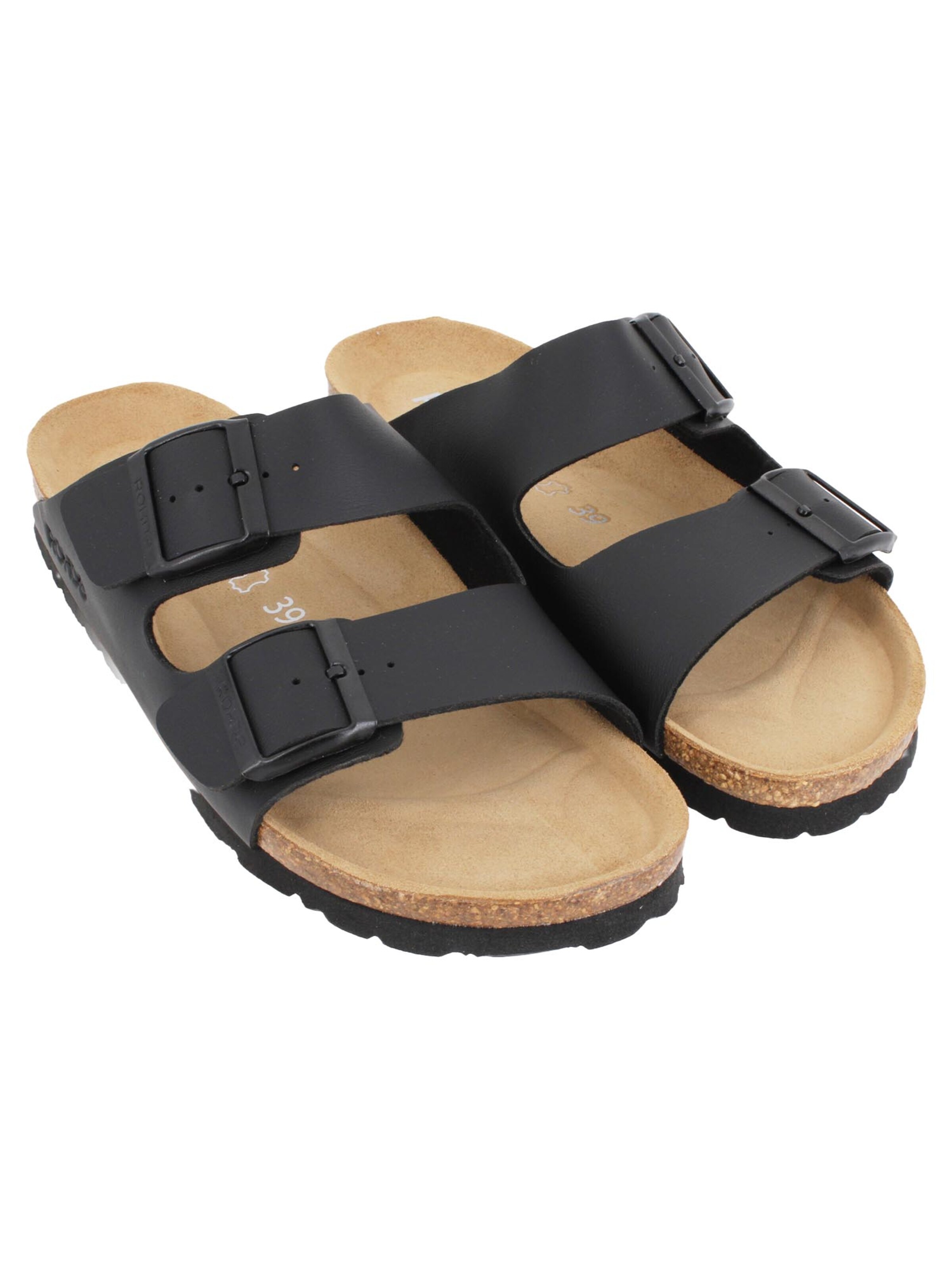 ROHDE Mules 'Alba' in Black