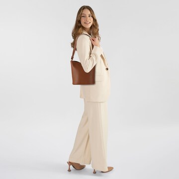 Coccinelle Shoulder Bag 'Nikla' in Brown