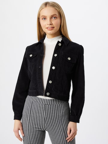 Miss Selfridge Between-Season Jacket in Black: front