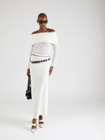 PIECES Shirt 'NAYA' in White